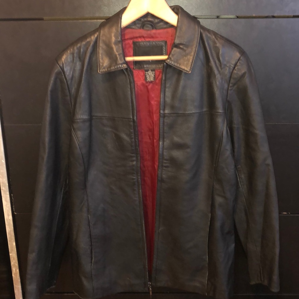 Leather jacket
